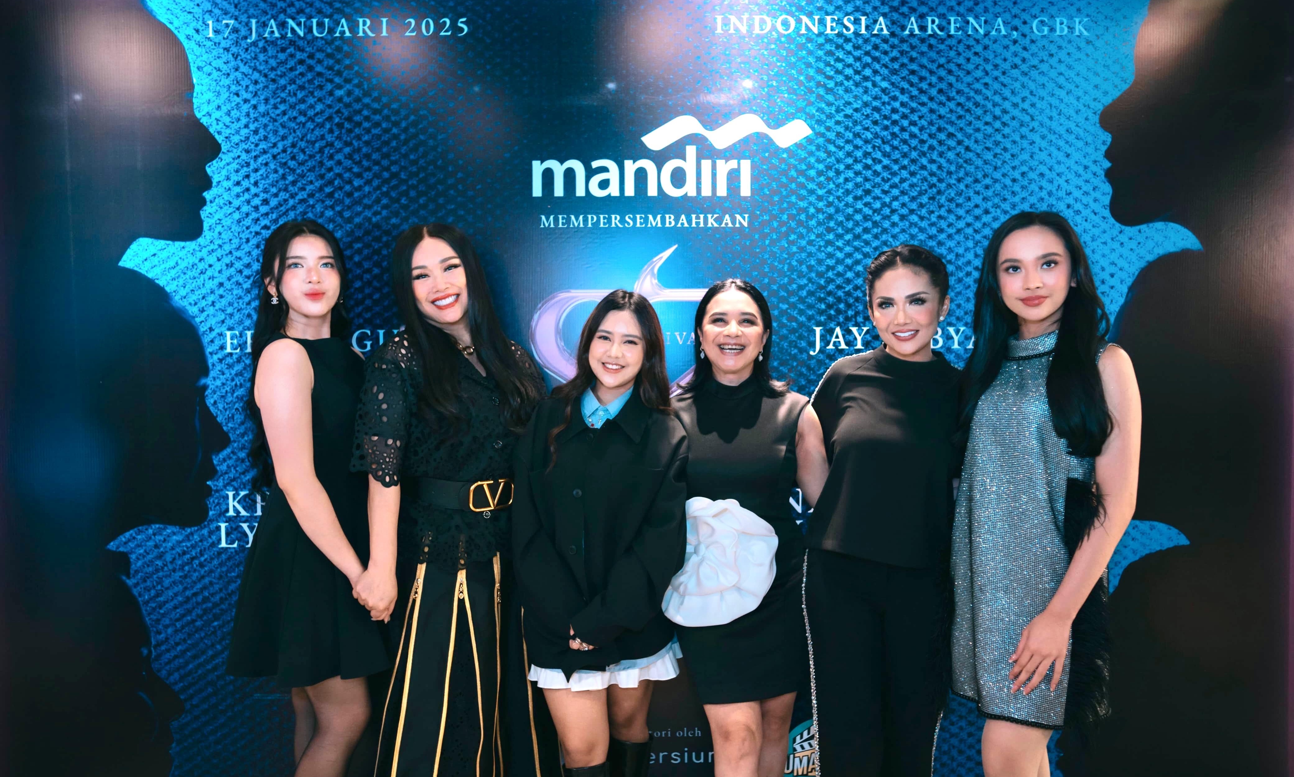 17 Januari 2025, Bank Mandiri Hadirkan Konser Super Diva di Indonesia Arena!