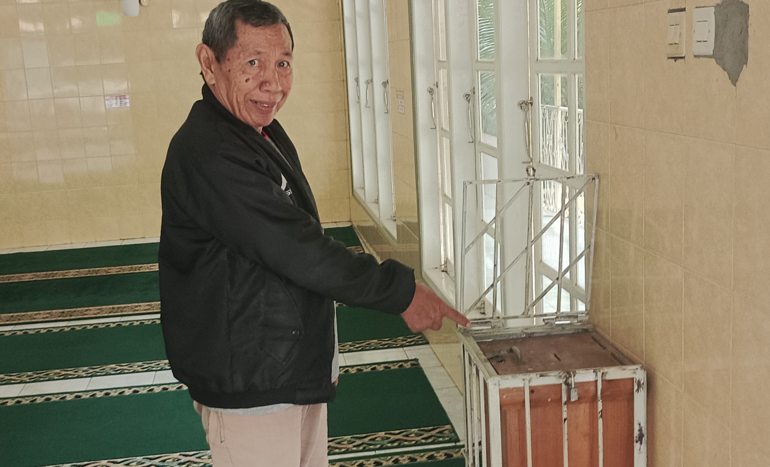 2 Kotak Amal Masjid Nurul Huda Masmambang Digondol OTD, Tak Terekam CCTV, Karena Listrik Padam