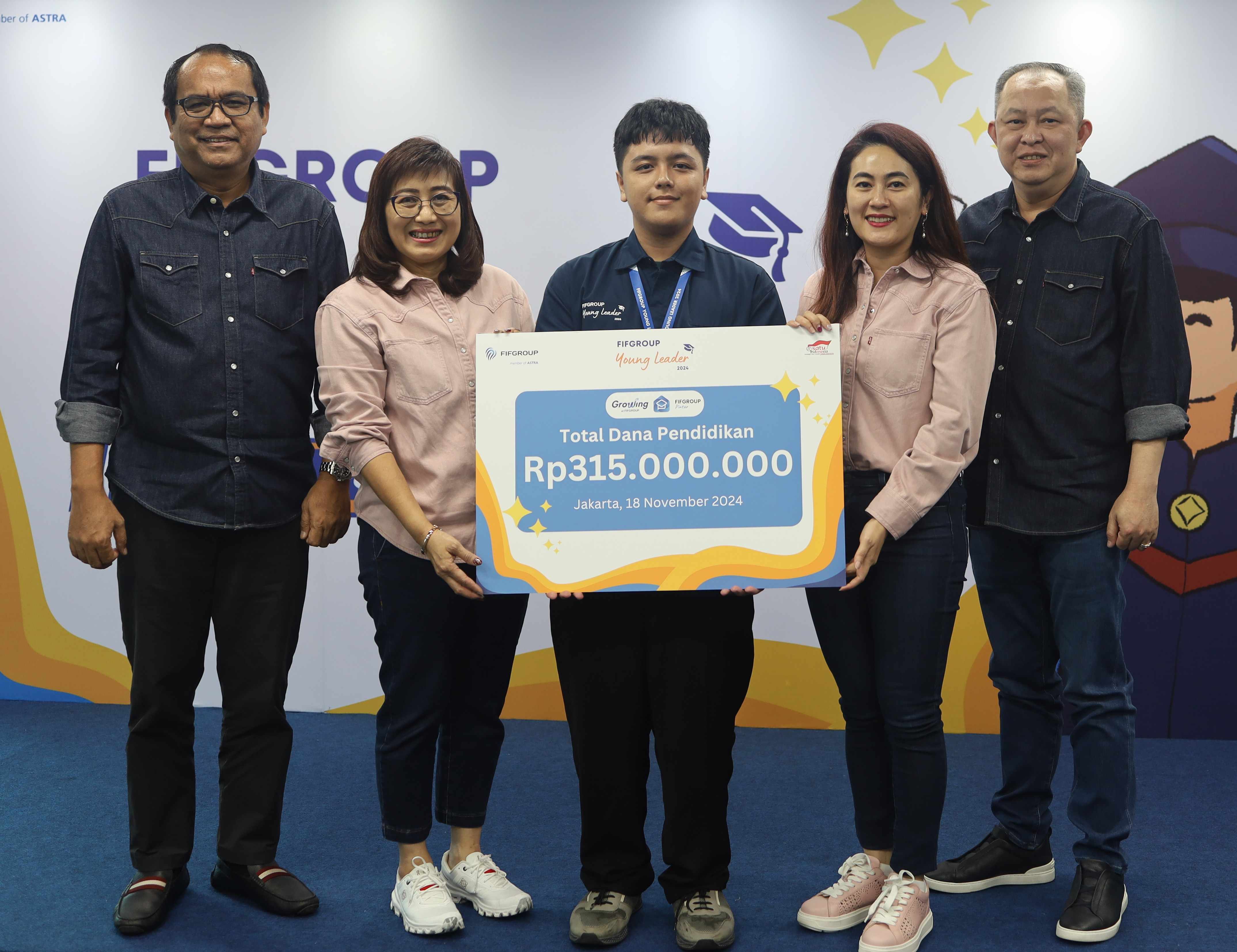   35 Mahasiswa Terpilih, Jalani Pembekalan Kompetensi melalui Beasiswa FIFGROUP Young Leader 2024