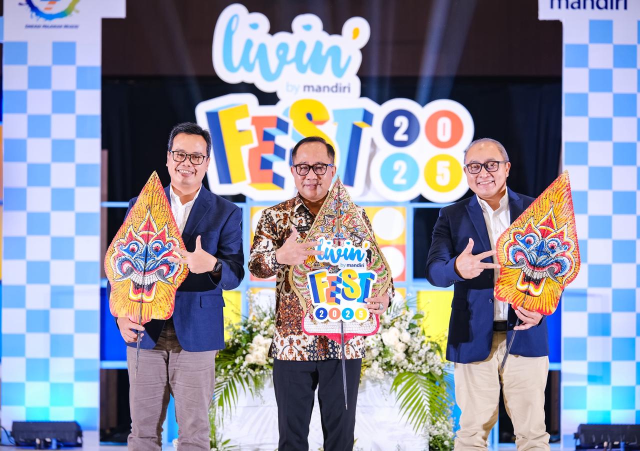   Bank Mandiri Gelar Livin’ Fest 2025 di Dome Universitas Diponegoro Semarang, Sinergikan UMKM Dan Ekonomi Kre