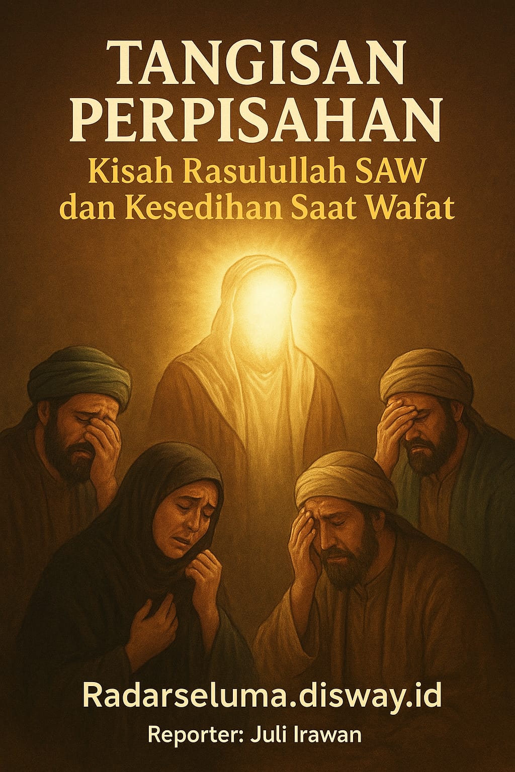 Tangisan Perpisahan: Kisah Rasulullah SAW dan Kesedihan Saat Wafat