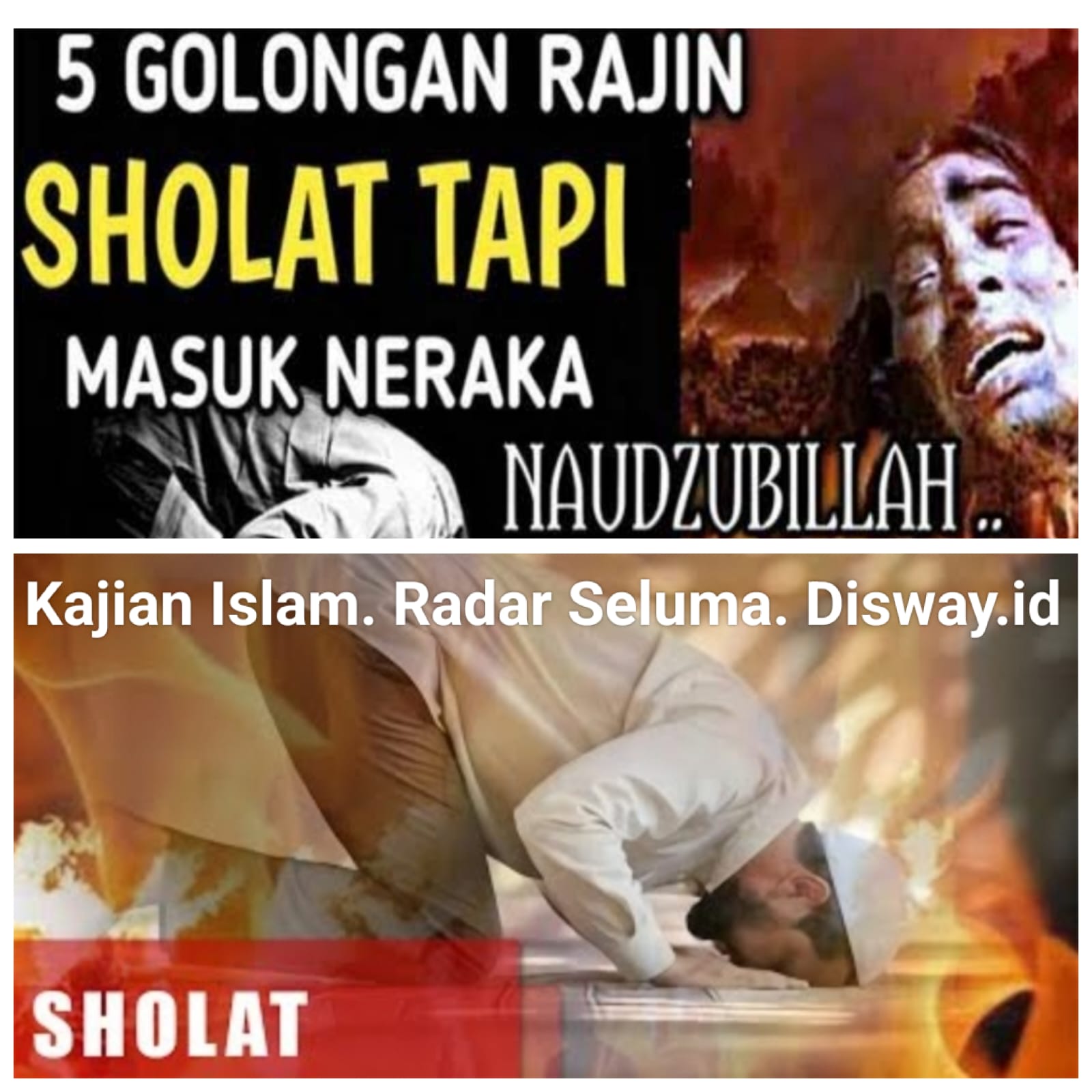 Orang Sholat 5 Waktu Tapi Masuk Neraka..??? Ini penyebabnya.