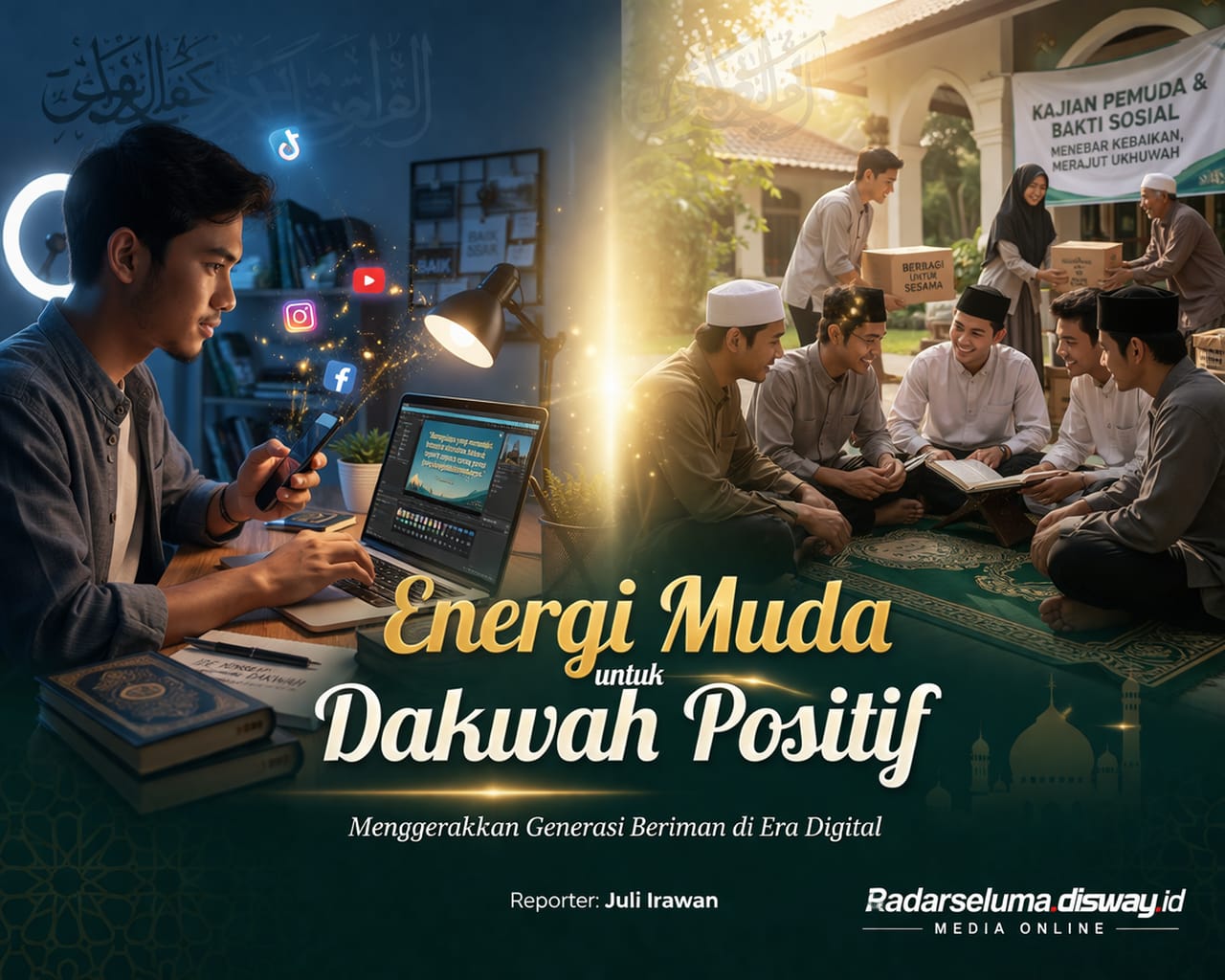 Energi Muda untuk Dakwah Positif: Menggerakkan Generasi Beriman Menebar Kebaikan di Era Modern