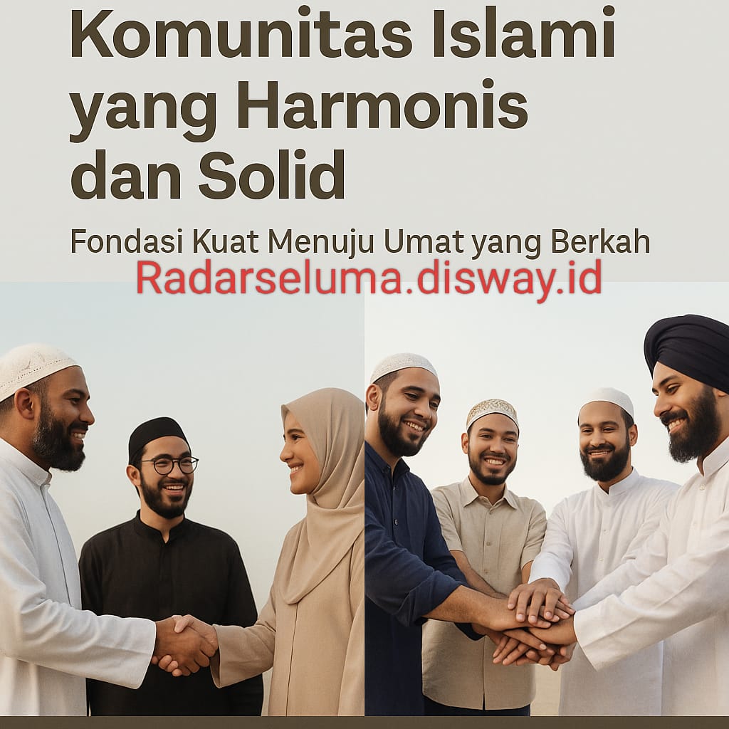 Membangun Komunitas Islami yang Harmonis dan Solid: Fondasi Kuat Menuju Umat yang Berkah
