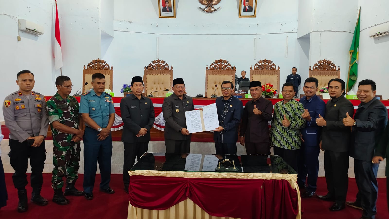 Galeri Rapat Paripurna, Agenda Penyampaian Catatan Strategis DPRD Seluma Terhadap LKPJ Bupati Tahun 2023