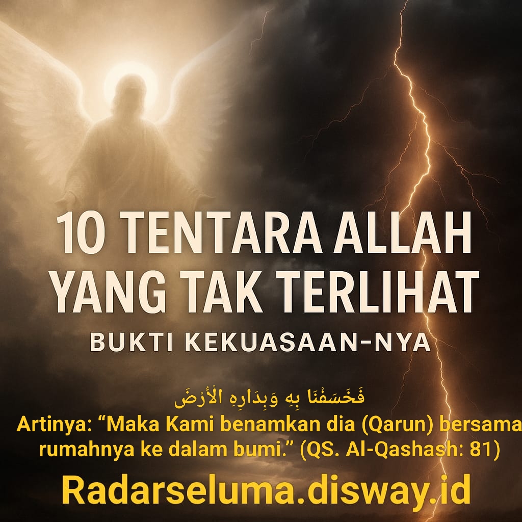 10 Tentara Allah yang Tidak Terlihat oleh Manusia: Saksi Kekuasaan dan Pengingat Keimanan