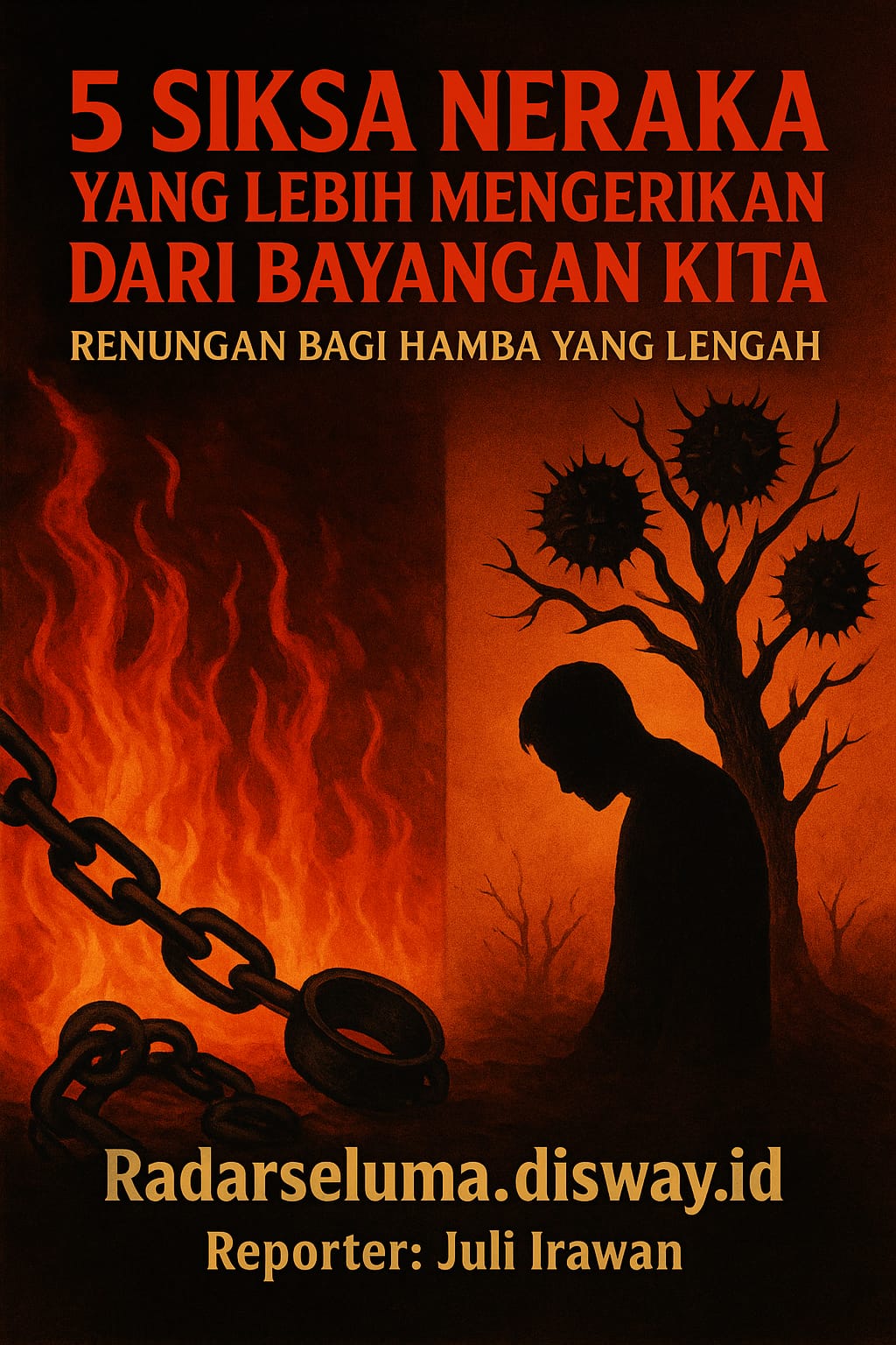 5 Siksa Neraka yang Lebih Mengerikan dari Bayangan Kita: Renungan bagi Hamba yang Lengah