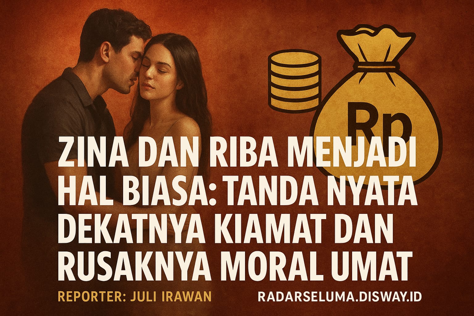 Zina dan Riba Menjadi Hal Biasa: Tanda Nyata Dekatnya Kiamat dan Rusaknya Moral Umat