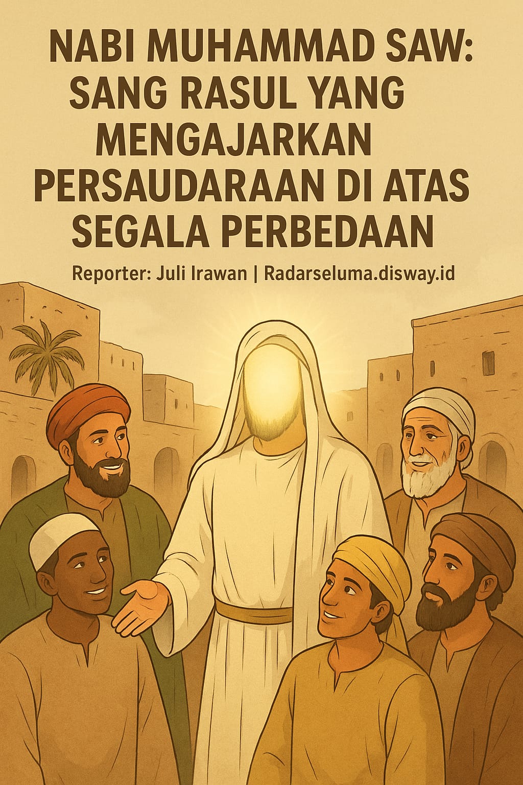 Nabi Muhammad SAW: Sang Rasul yang Mengajarkan Persaudaraan di Atas Segala Perbedaan