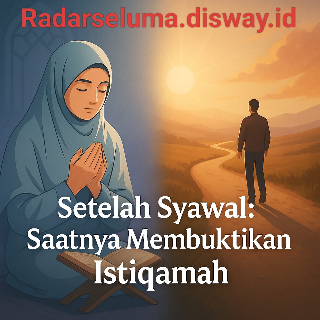 Syawal Menutup Tirai: Saatnya Menjaga Konsistensi Amal