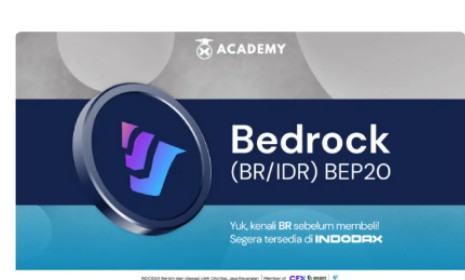 Krypto Bedrock (BR) Kini Hadir di INDODAX!