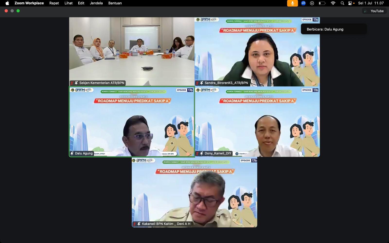 SAKIP Jadi Tolak Ukur Akuntabilitas Publik, Irjen dan Sekjen ATR/BPN Tekankan Peran Pemimpin dan Integritas