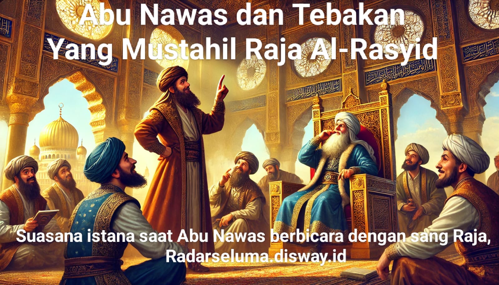 Abu Nawas dan Tebakan Yang Mustahil Raja Al-Rasyid