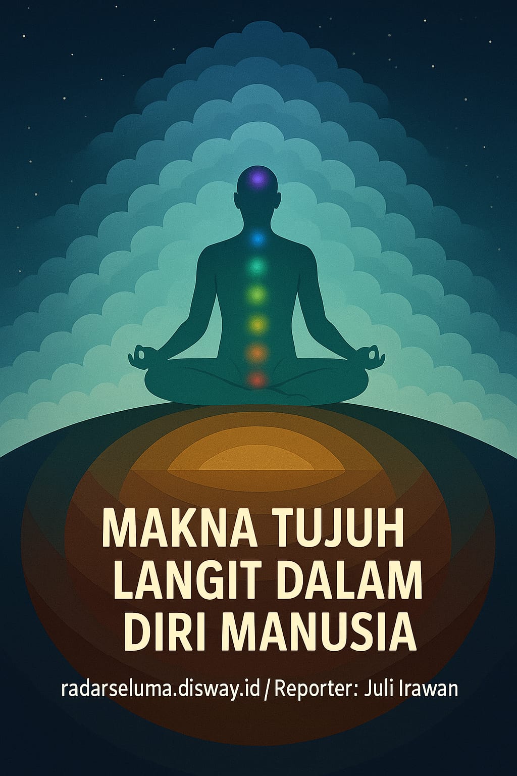 Misteri 7 Lapis Langit dan 7 Lapis Bumi dalam Tubuh Manusia: Antara Wahyu Ilahi dan Rahasia Ciptaan