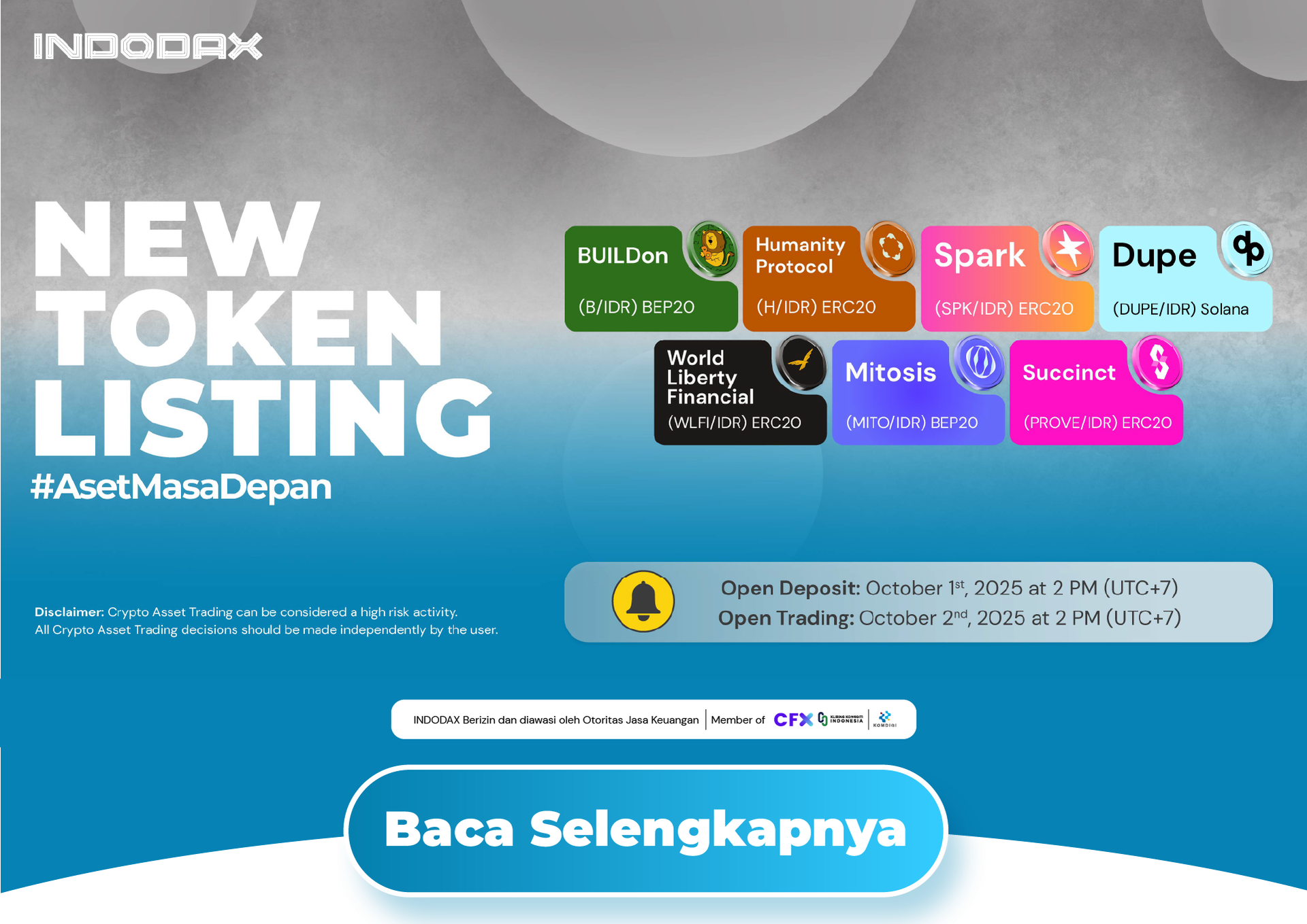 Spark (SPK) Memperbanyak Kripto yang Listing di INDODAX