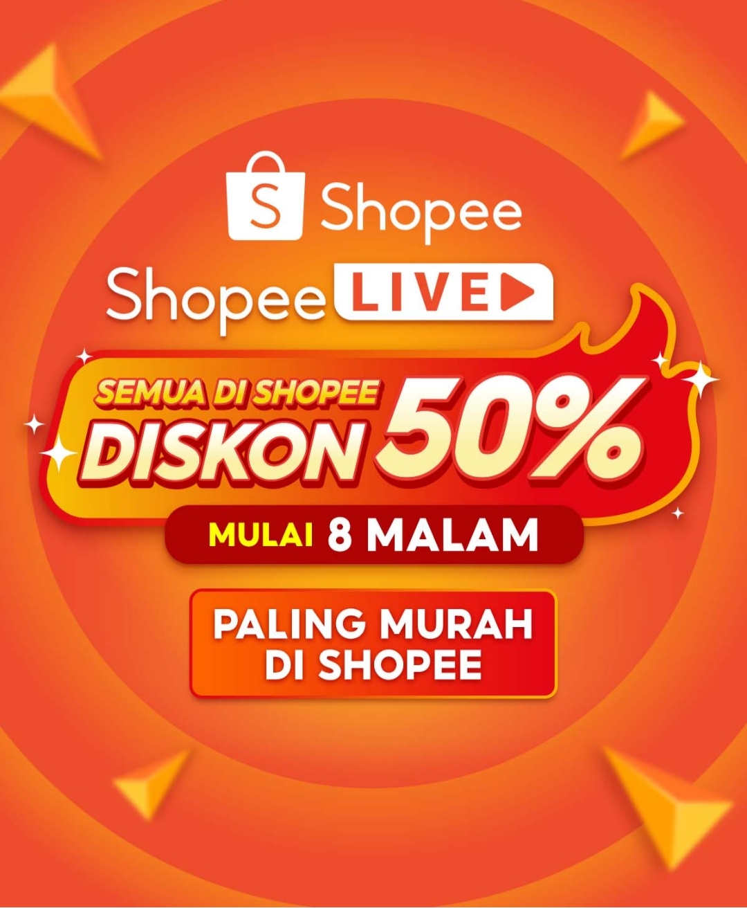 Ada Diskon Sampai 50 Persen di Shope. Mulai 27 Agustus!