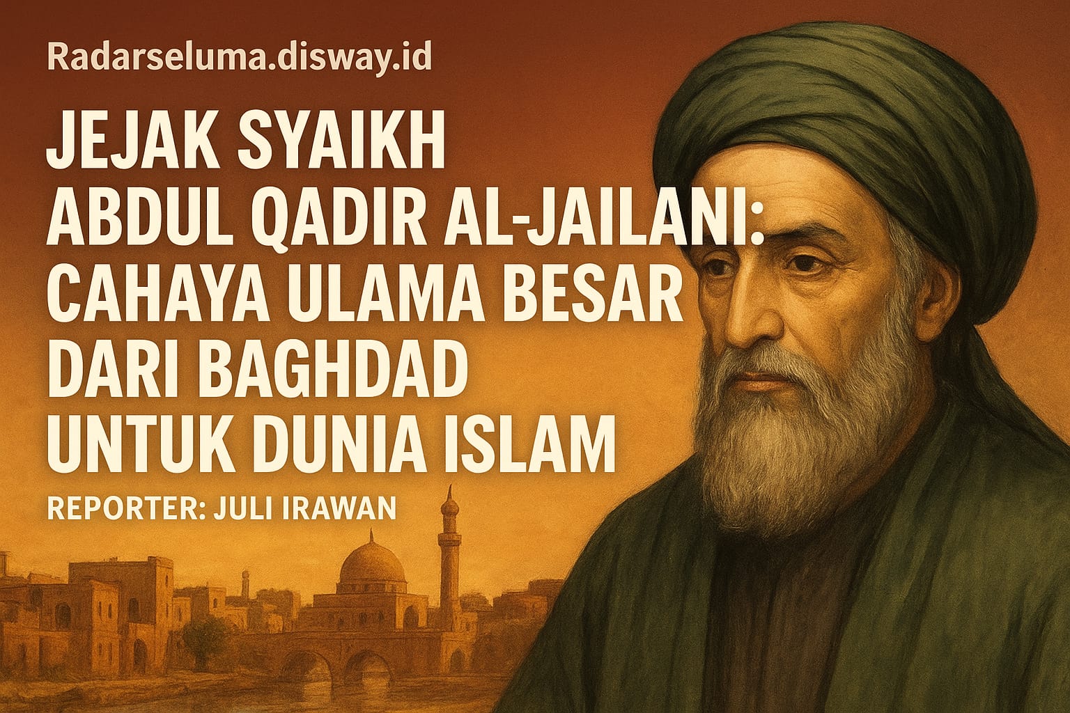 Jejak Syaikh Abdul Qadir Al-Jailani: Cahaya Ulama Besar dari Baghdad untuk Dunia Islam