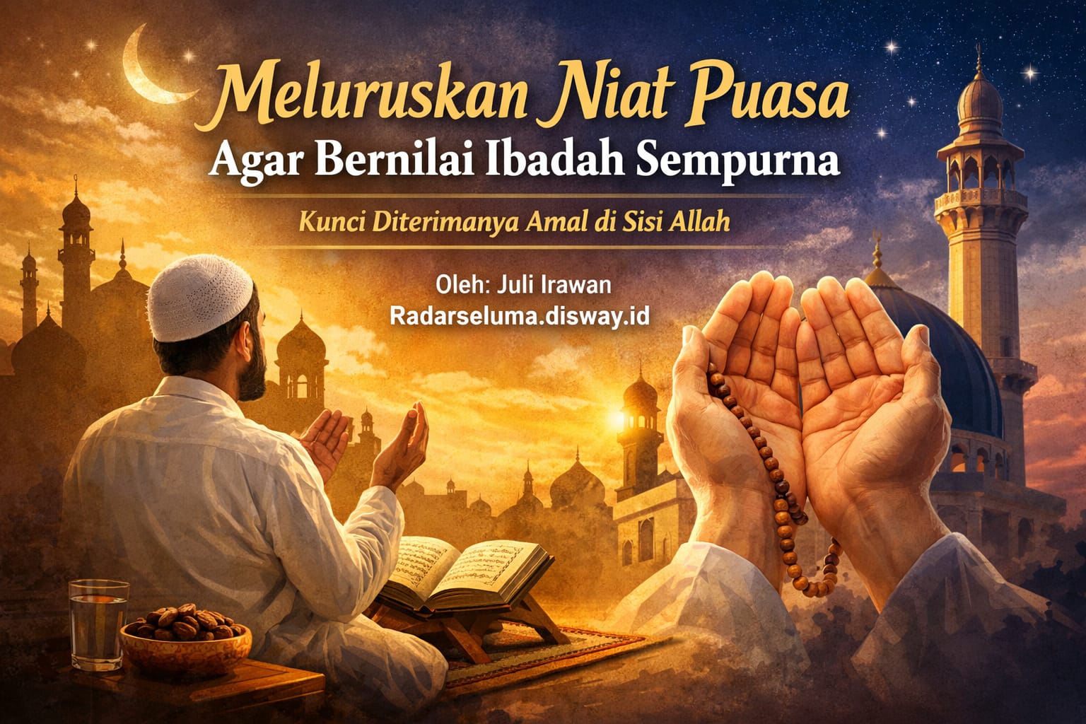 Meluruskan Niat Puasa Agar Bernilai Ibadah Sempurna: Kunci Diterimanya Amal di Sisi Allah