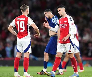 PSG Gebuk Arsenal di Markas Sendiri