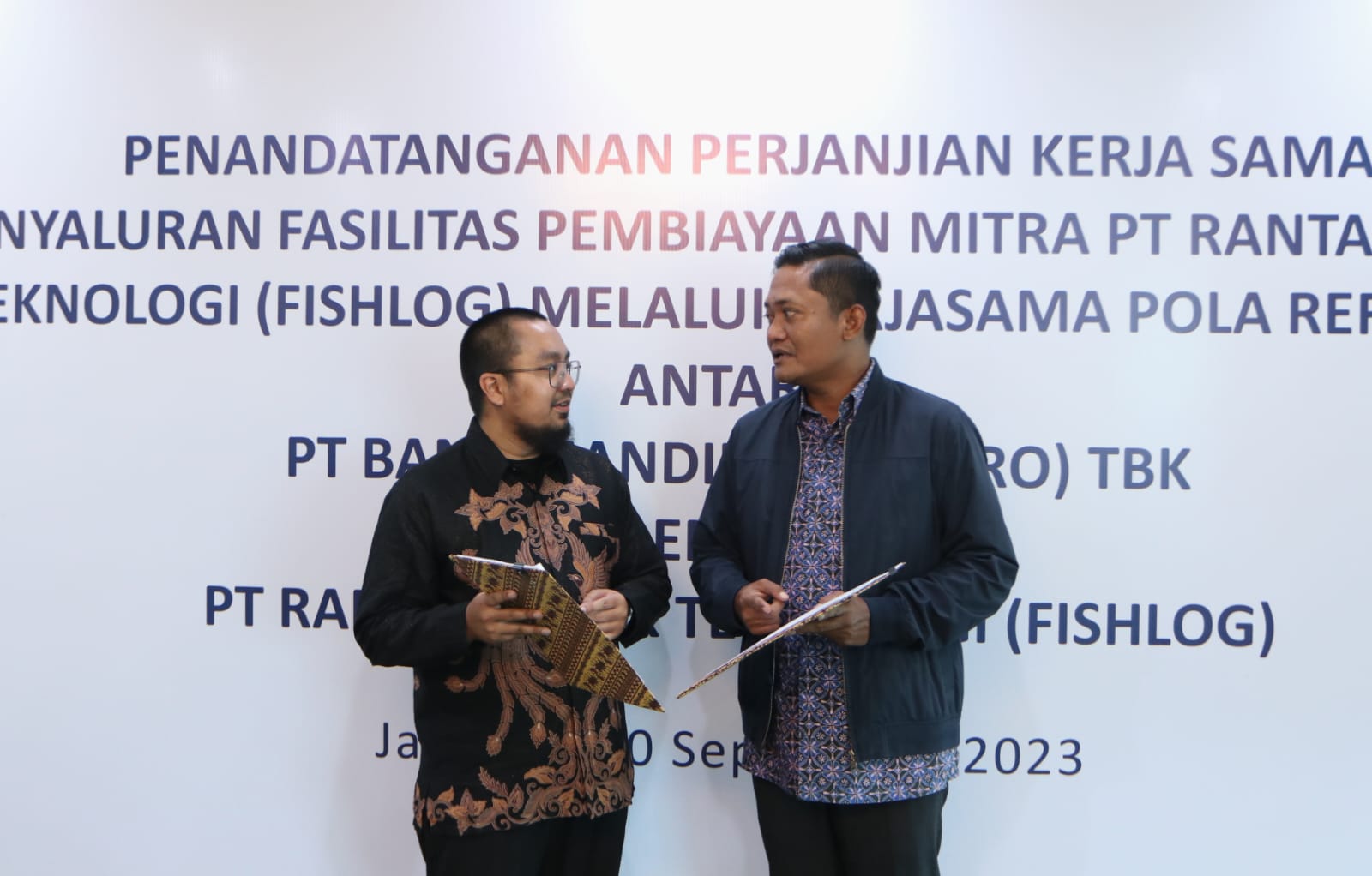  Bank Mandiri Ajak Fishlog, Digitalkan UMKM! Program Go Digital