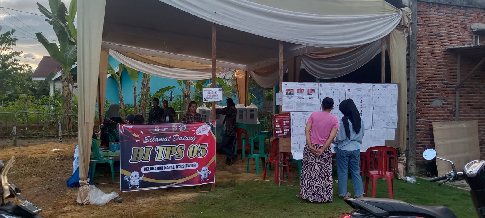  Pemilihan Suara Ulang di TPS 5 Napal Seluma, Minus DPRD Kabupaten