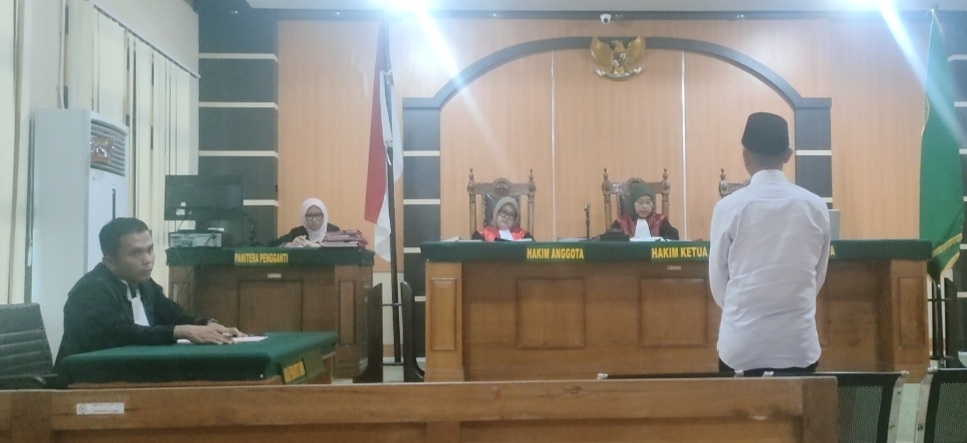 Terbukti Pasal 369, Oknum LSM Terjaring OTT Divonis 2 Tahun 2 Bulan Penjara