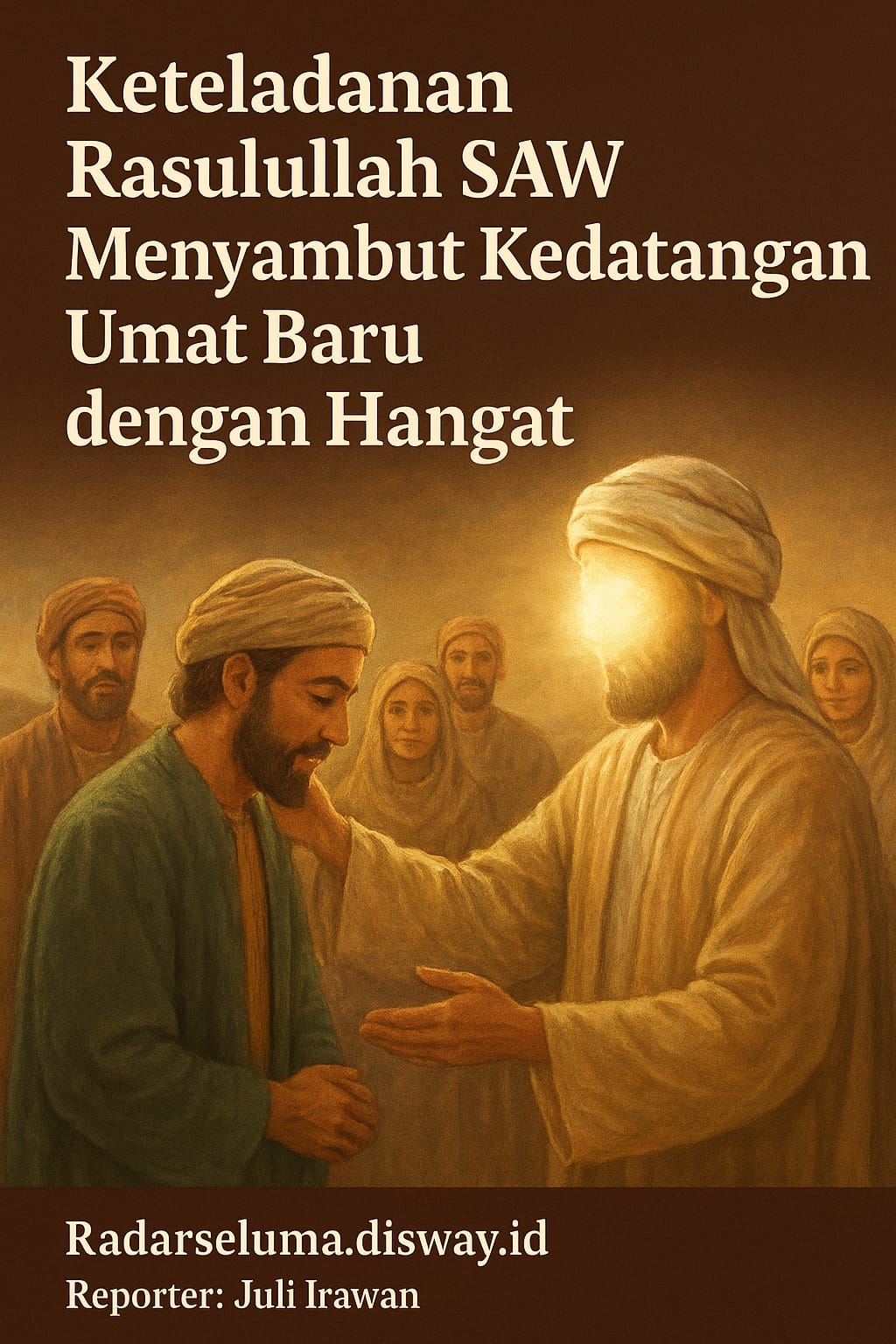 Keteladanan Rasulullah SAW Menyambut Umat Baru dengan Hangat: Cermin Kasih Sayang dan Kebijaksanaan Dakwah