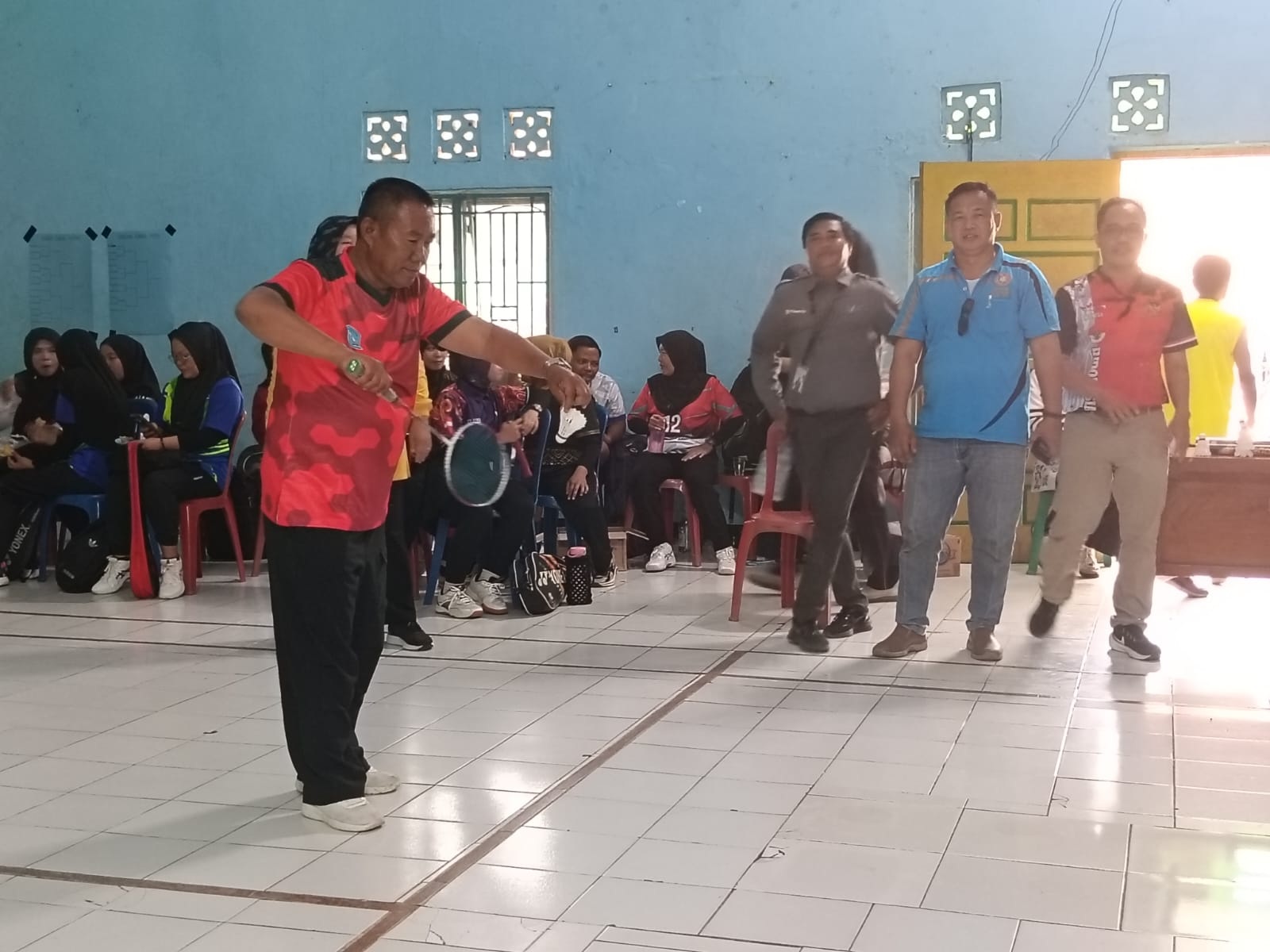 Turnamen Bulutangkis PGRI Seluma Diikuti 24 Ganda, Digelar di Gedung PGRI