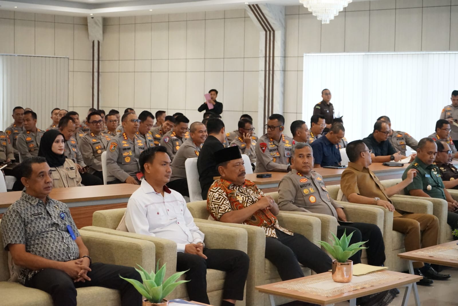   Wakil Gubernur Paparkan 21 Program Unggulan Pemprov di Rapim Polda Bengkulu