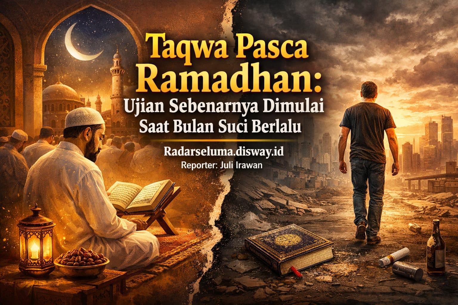 Taqwa Pasca Ramadhan: Ujian Sebenarnya Dimulai Saat Bulan Suci Berlalu