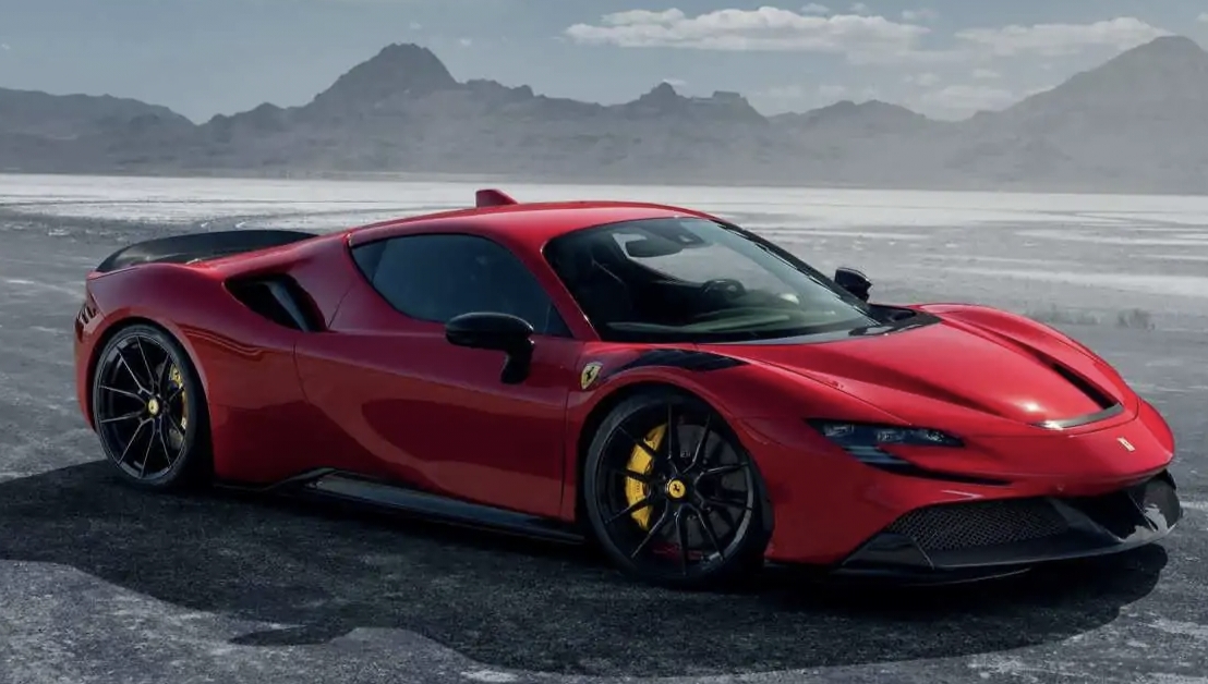 Ferrari SF90 Stradale 1.100 HP Kombinasi Kecepatan Tinggi dan Teknologi Super Canggih Tanpa Tanding