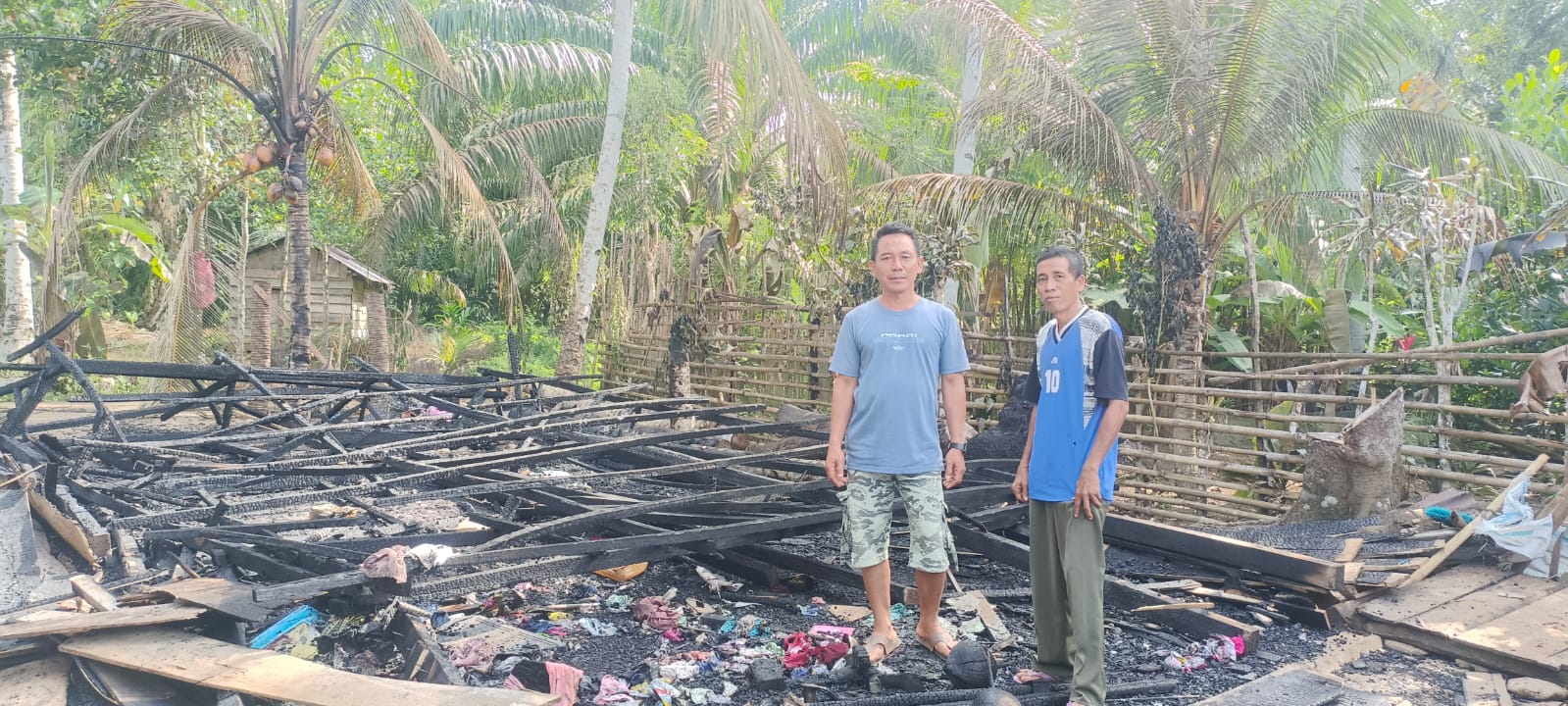 Baznas Seluma Bantu Korban Kebakaran 20 Juta, Warga Desa Napalan Seluma