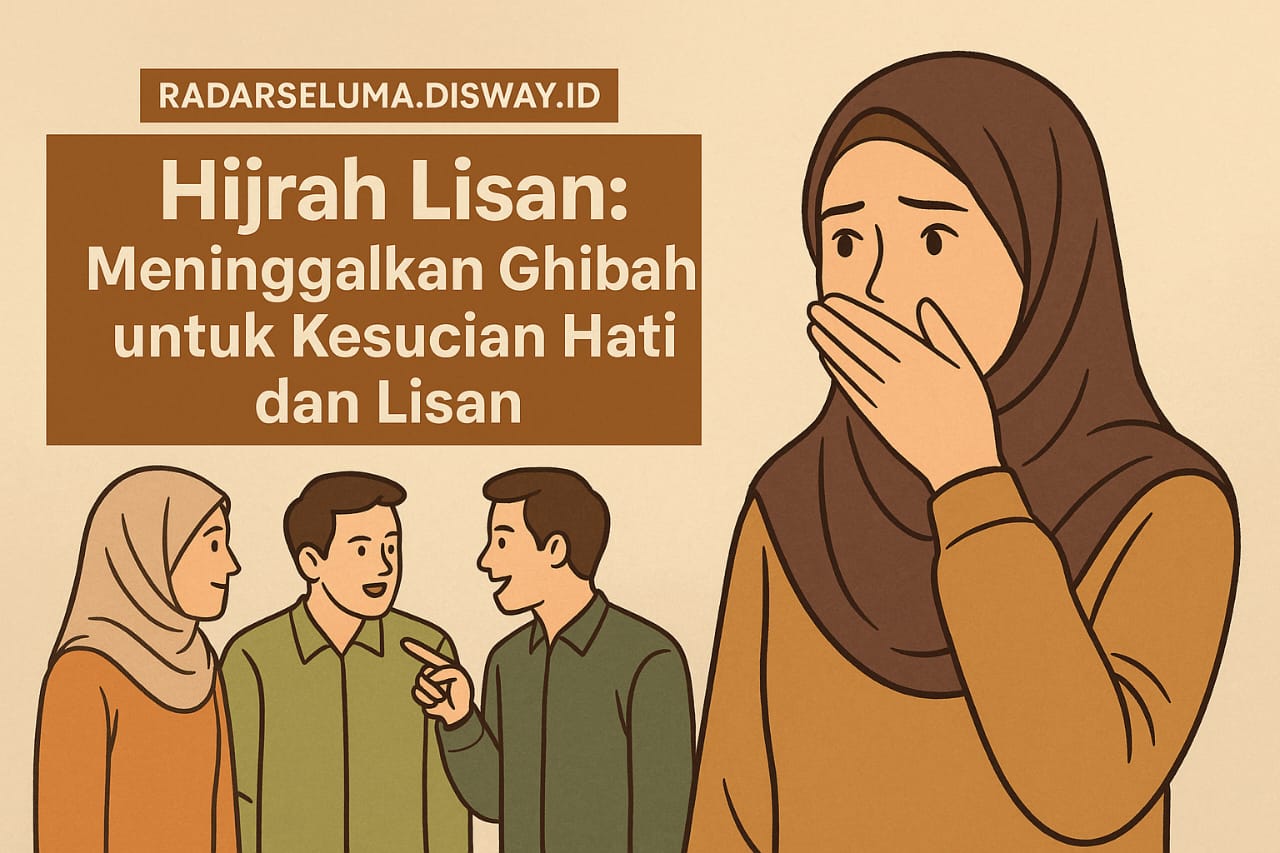 Hijrah Lisan: Meninggalkan Ghibah untuk Kesucian Hati dan Lisan