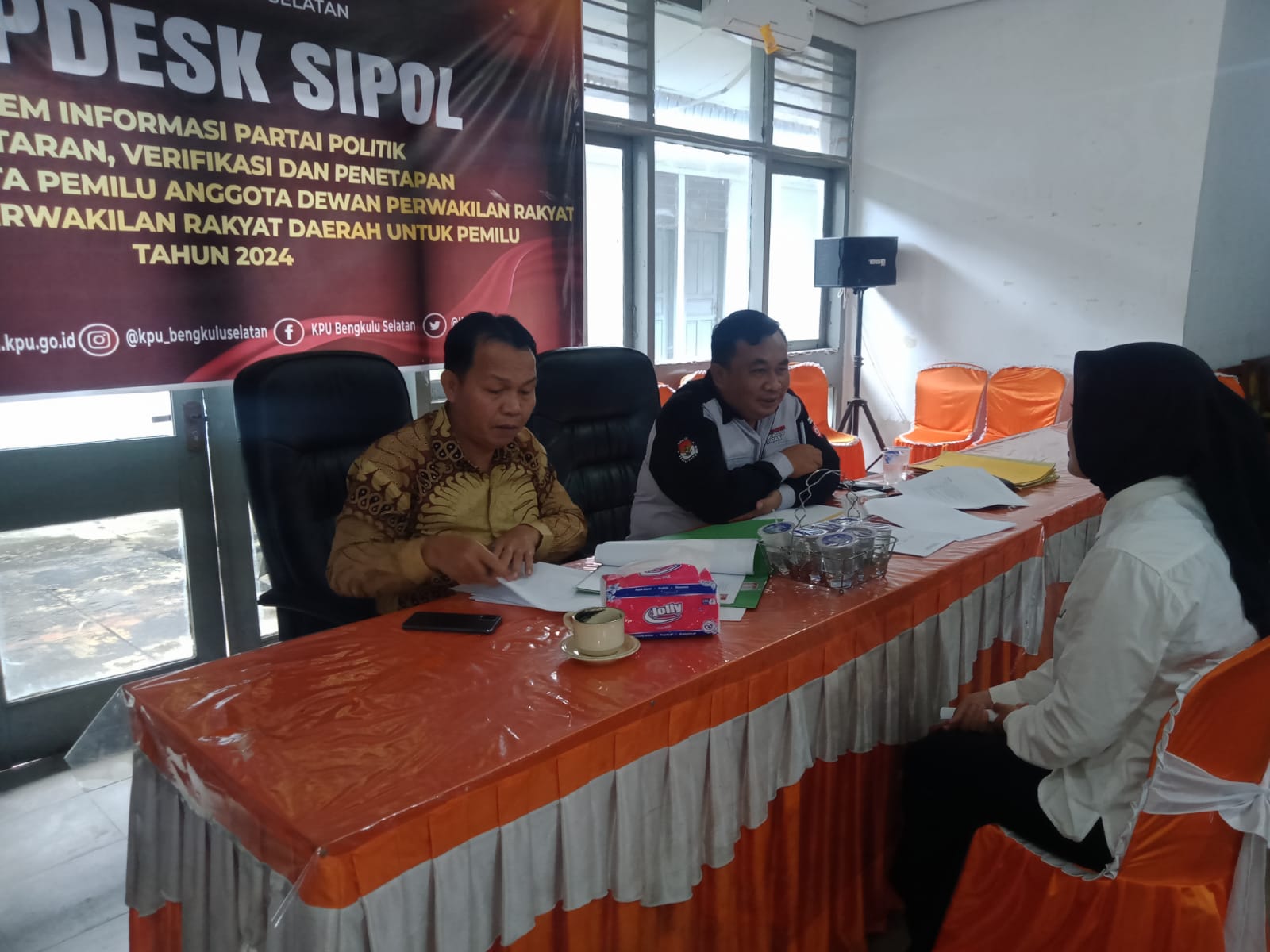  KPU Bengkulu Selatan Tetapkan 55 Calon Anggota PPK