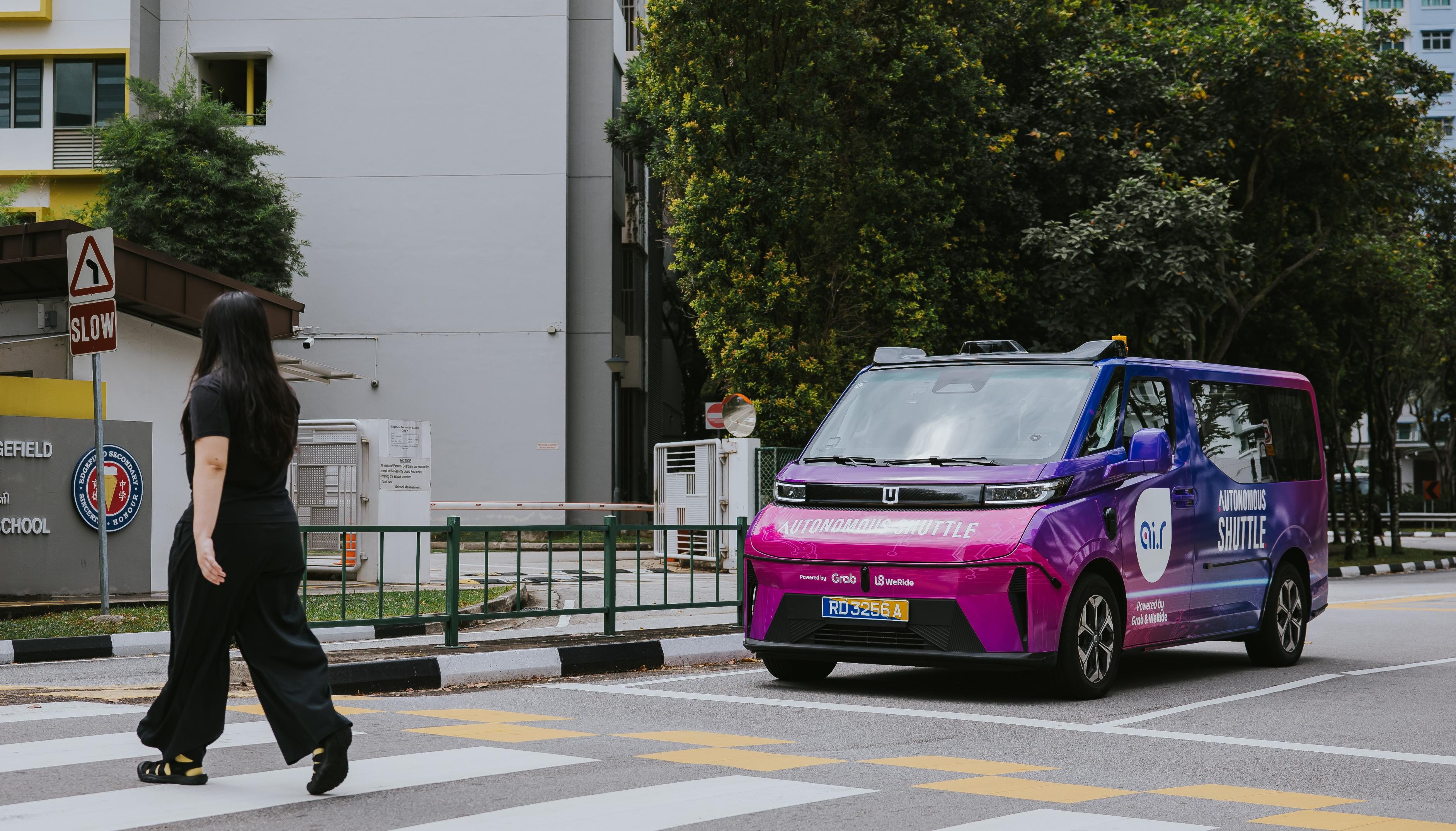 WeRide and Grab Officially Launch Singapore's First Autonomous Public Ride Service in Punggol