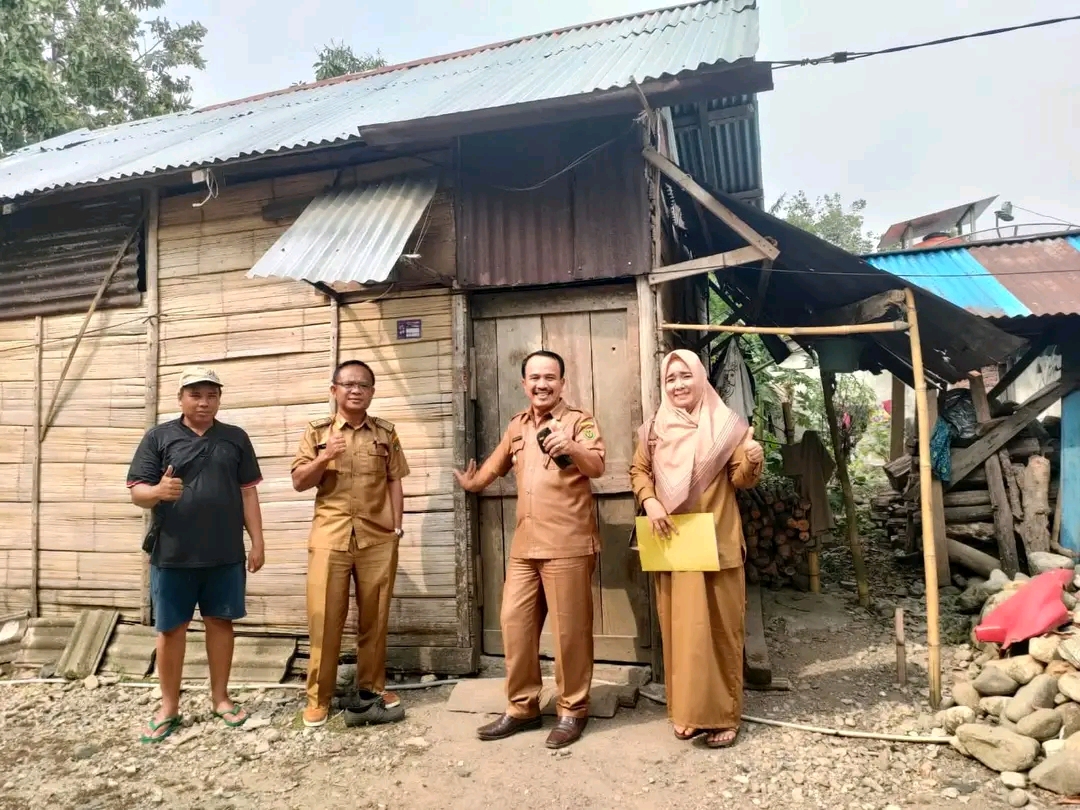 Desa Suka Negeri Bengkulu Selatan Disurvei Dinas Perkim RTLH, Mau Bedah Rumah