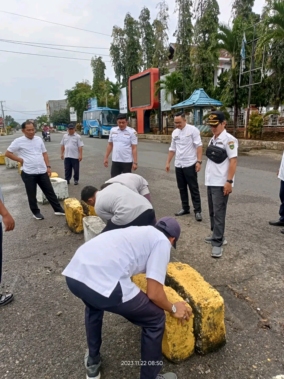 Marka Jalan di BS diminta Dilengkap, Diusulkan ke BPTD Provinsi Nengkulu