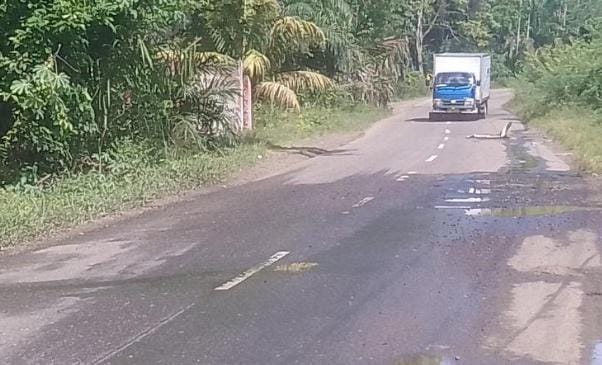 Jalan Lintas Provinsi di Seluma Kembali Rusak, Pengendara Terancam Bahaya