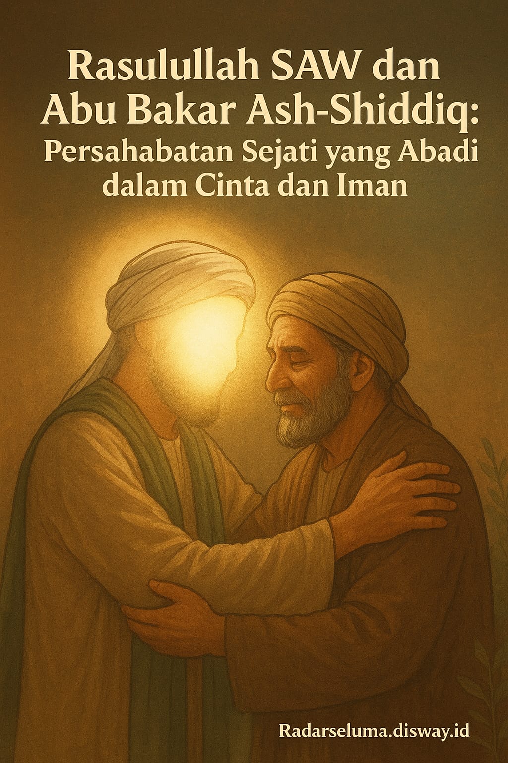 Rasulullah SAW dan Abu Bakar Ash-Shiddiq: Persahabatan Sejati yang Abadi dalam Cinta dan Iman