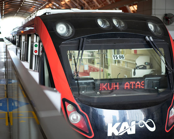 KAI Lakukan Uji Coba Perjalanan dengan Penambahan Pengoperasian 2 Trainset LRT Jabodebek 