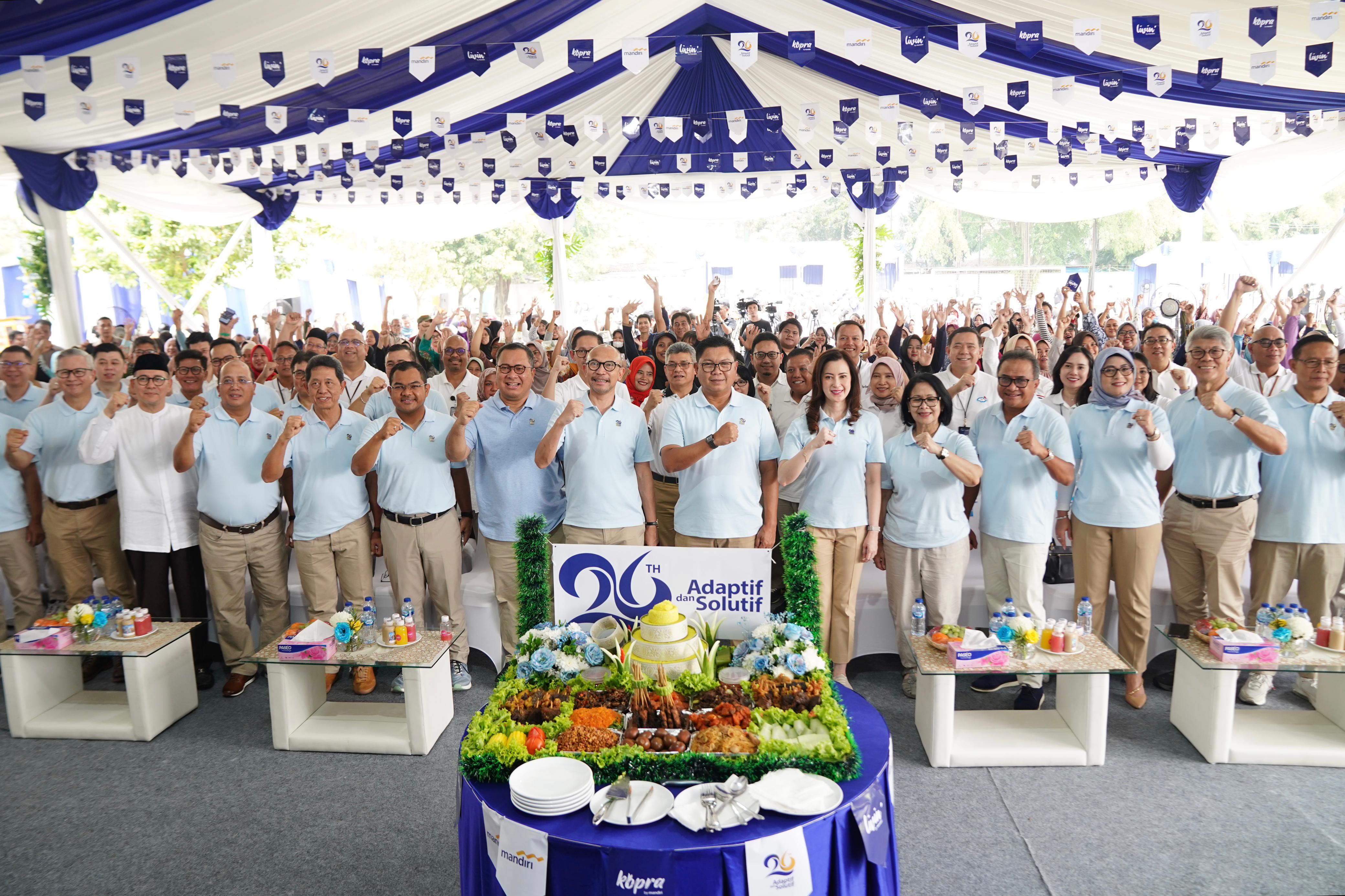   Penuhi Kebutuhan Warga. Bank Mandiri Gelar Pasar Murah di 260  Titik