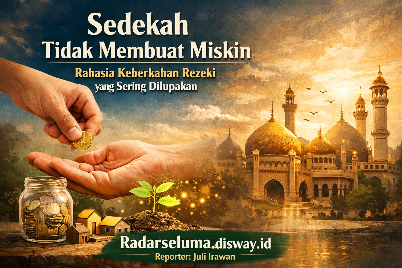 Sedekah Tidak Membuat Miskin: Rahasia Keberkahan Rezeki yang Sering Dilupakan