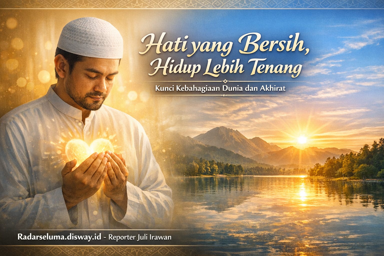 Hati yang Bersih, Hidup Lebih Tenang: Kunci Kebahagiaan Dunia dan Keselamatan Akhirat