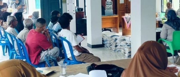 500 KK Korban Bencana Terima Bantuan Beras CBP