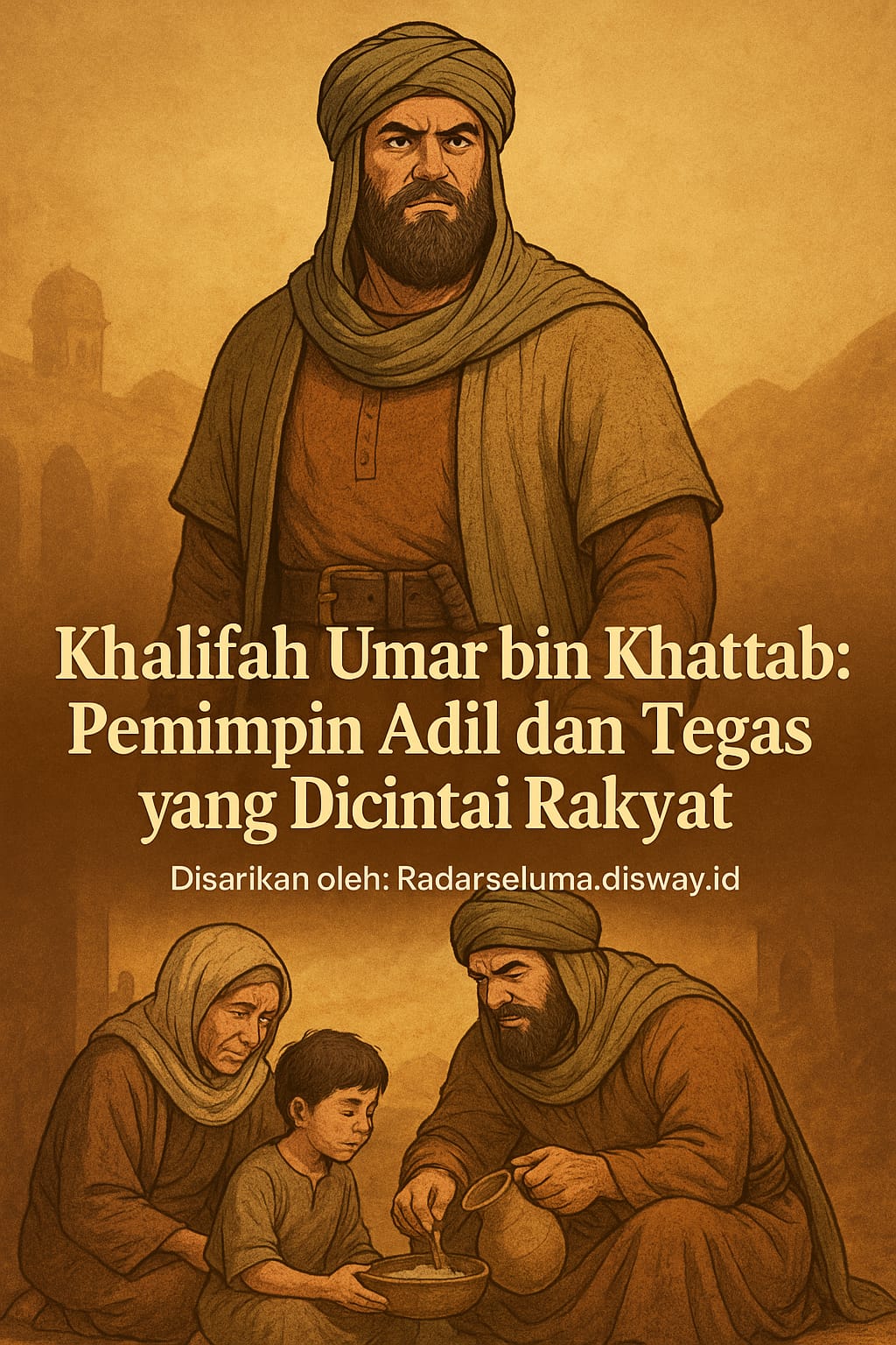 Khalifah Umar bin Khattab: Teladan Pemimpin Adil, Tegas, dan Amanah dalam Sejarah Islam
