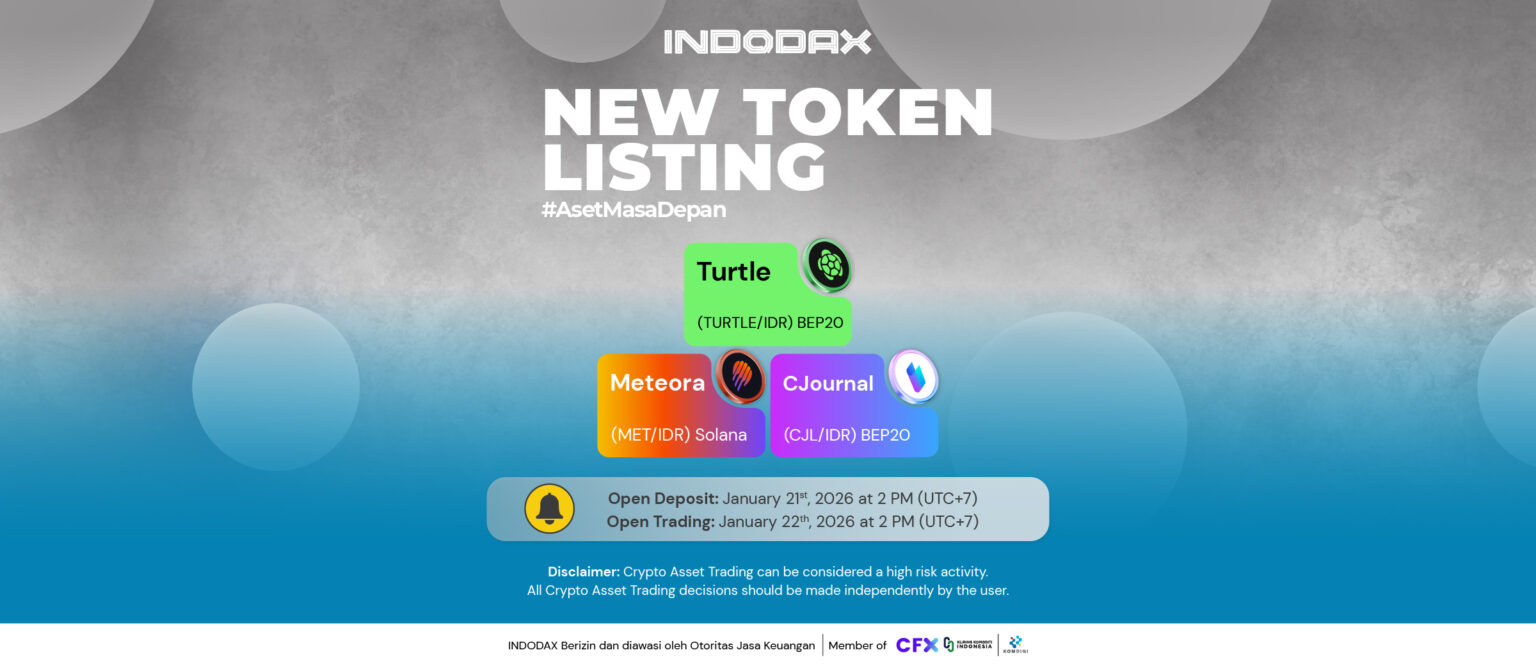 Token Turtle (TURTLE) Sudah Ada di INDODAX!