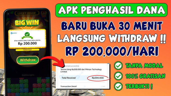 Cukup Login dan Biarkan Ponsel Aktif, Dapatkan Dana Rp312 Ribu dari Aplikasi Penghasil Uang Tanpa Ribet