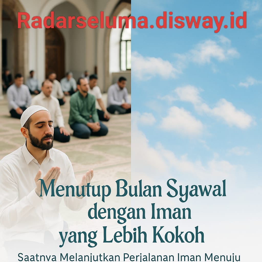 Menutup Bulan Syawal dengan Iman yang Lebih Kokoh