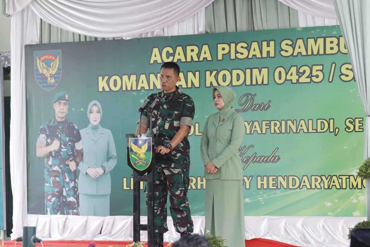 Ini Nih Dandim Seluma Baru. Disambut Langsung Bupati Seluma