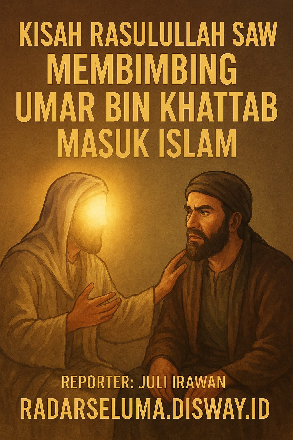 Kisah Rasulullah SAW Membimbing Umar bin Khattab RA Masuk Islam